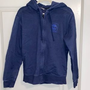 TIMBERLAND ZIP UP HOODED SWEATSHIRT